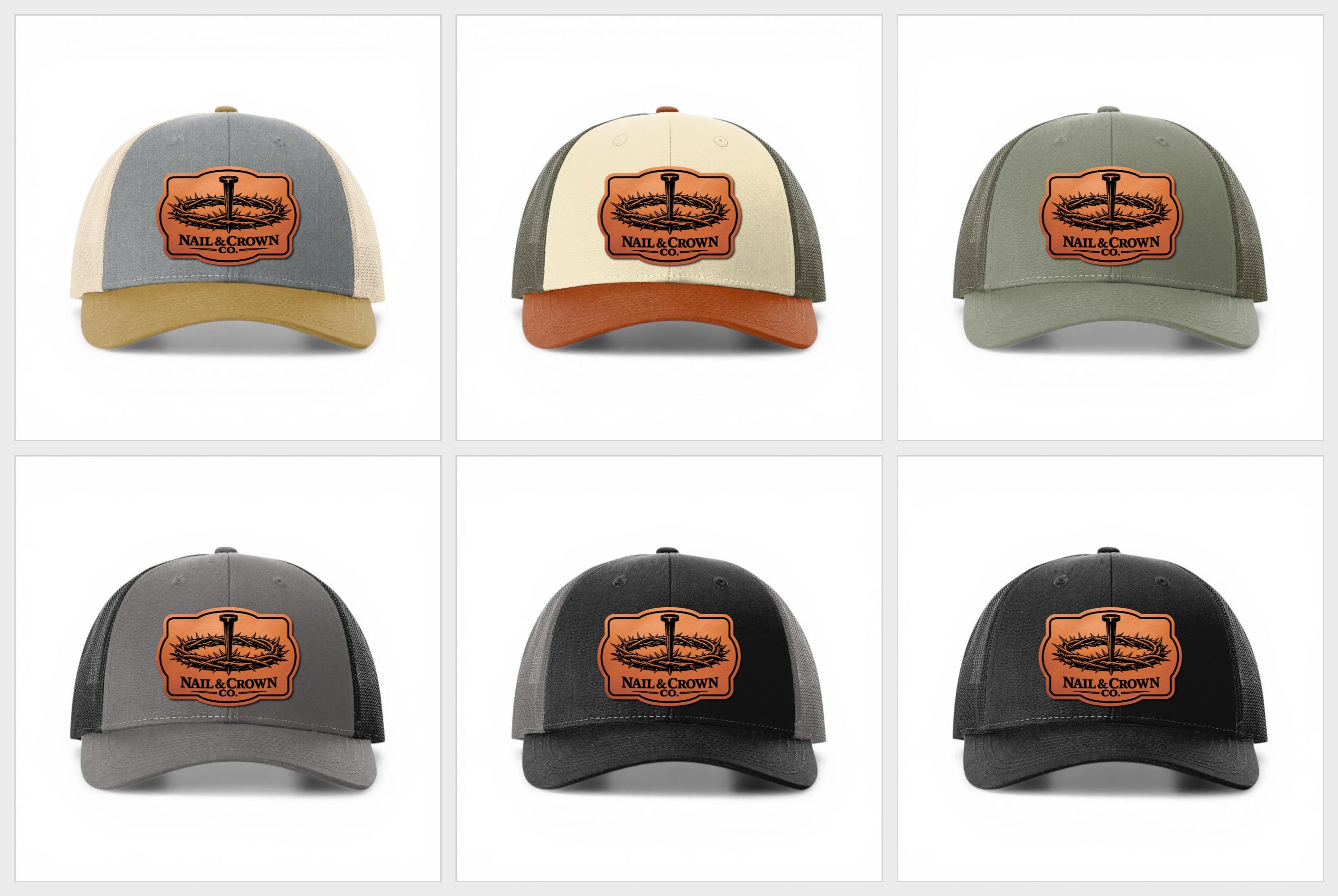 Richardson 115 Low Pro Trucker Hat – 6 Colors