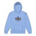 Nail & Crown Co. Youth Pullover Hoodie — logo on chest — Christian faith-based apparel